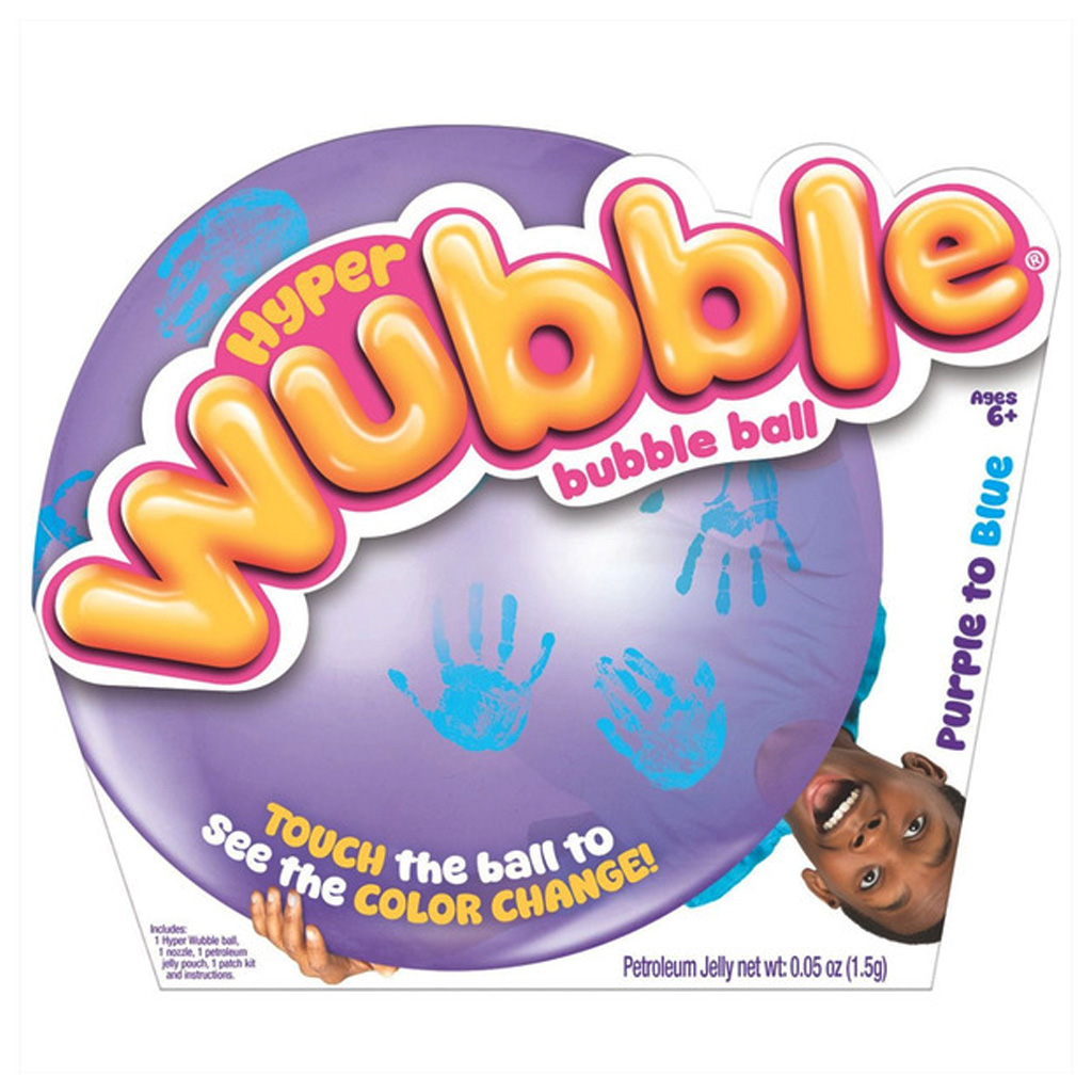 Hyper Wubble palla che cambia colore - Viola-Blu