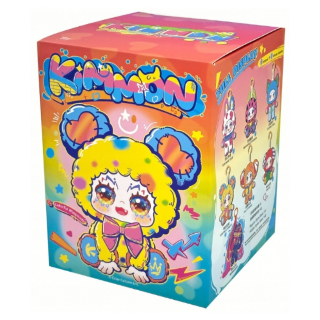 Kimmon: Mimon Rapsodia colorata - figura portachiavi sorpresa, 1 pezzo