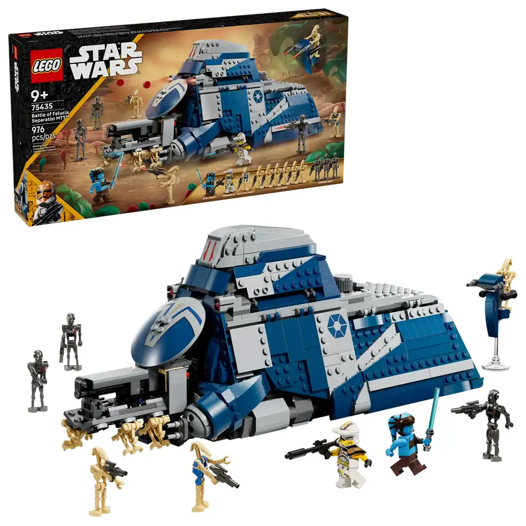 LEGO® Star Wars™: Trasportatore di truppe MTT™ dei Separatisti nella battaglia di Felucia (75435)