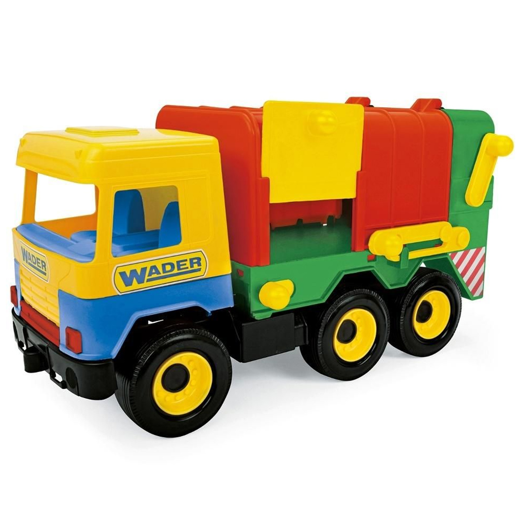 Middle Truck camion della spazzatura in diverse varianti di colore, 43 cm - Wader