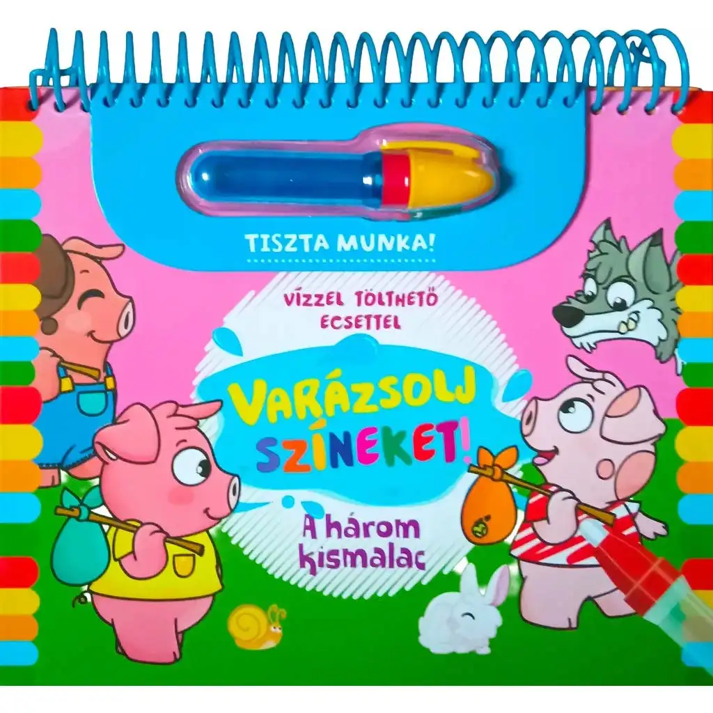 Porta la magia dei colori! - Il libro attività dei tre porcellini