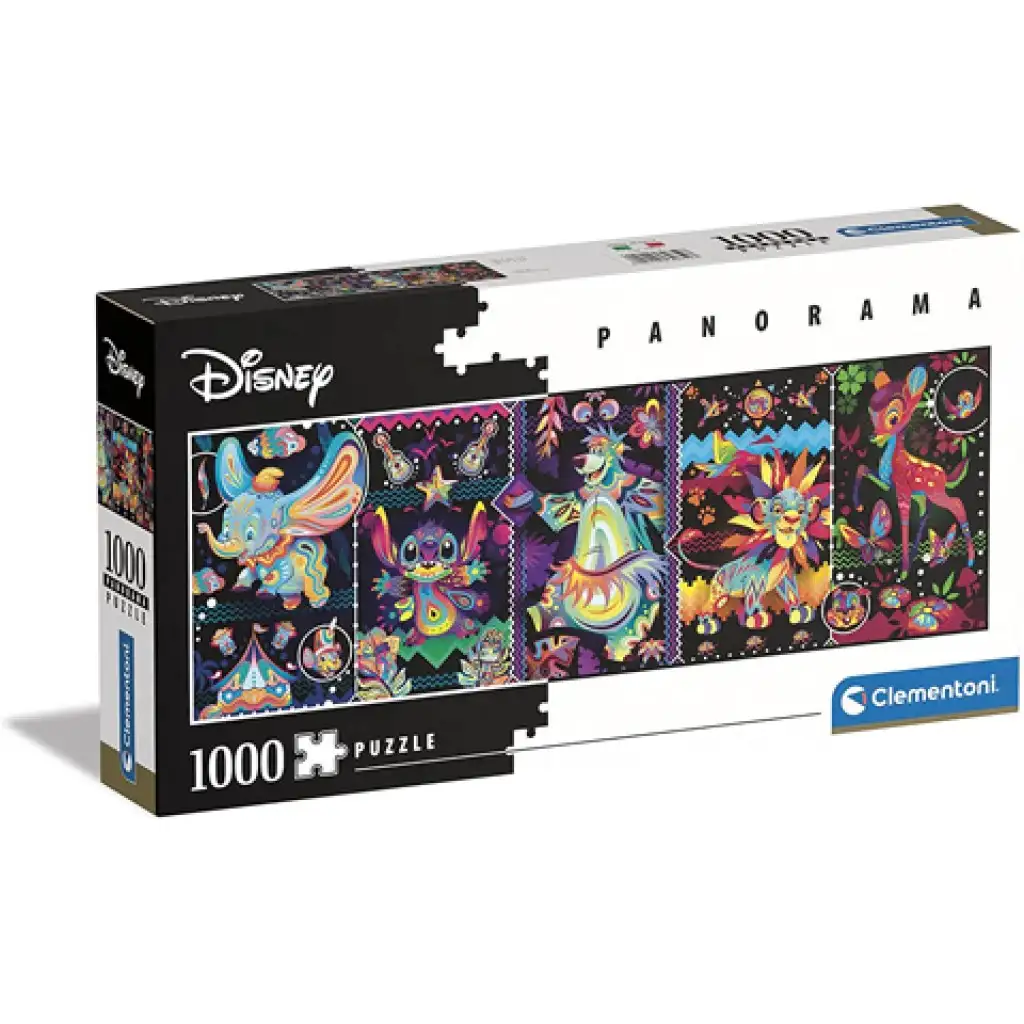 Puzzle panoramico 1000 pezzi Disney Vintage - Clementoni