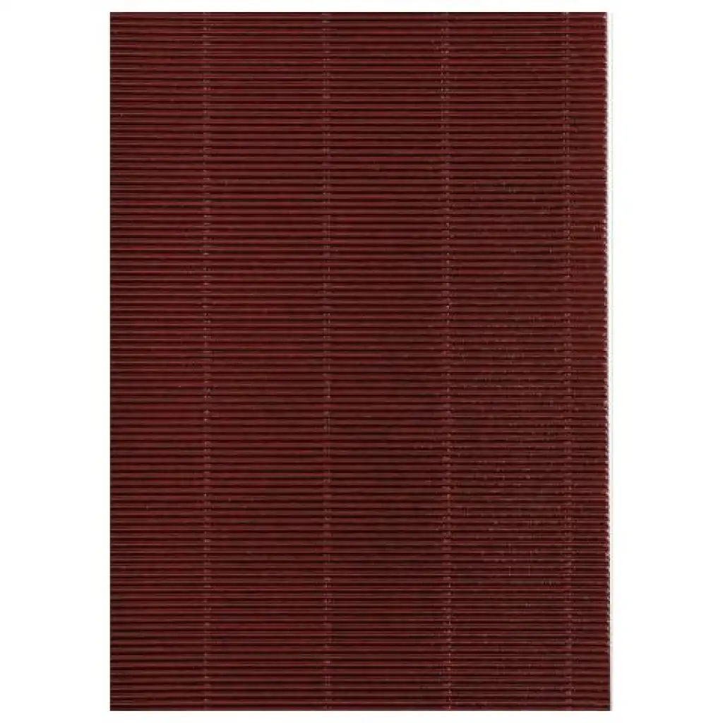 Spirit: Carta ondulata 3D color bordeaux metallizzato formato A4