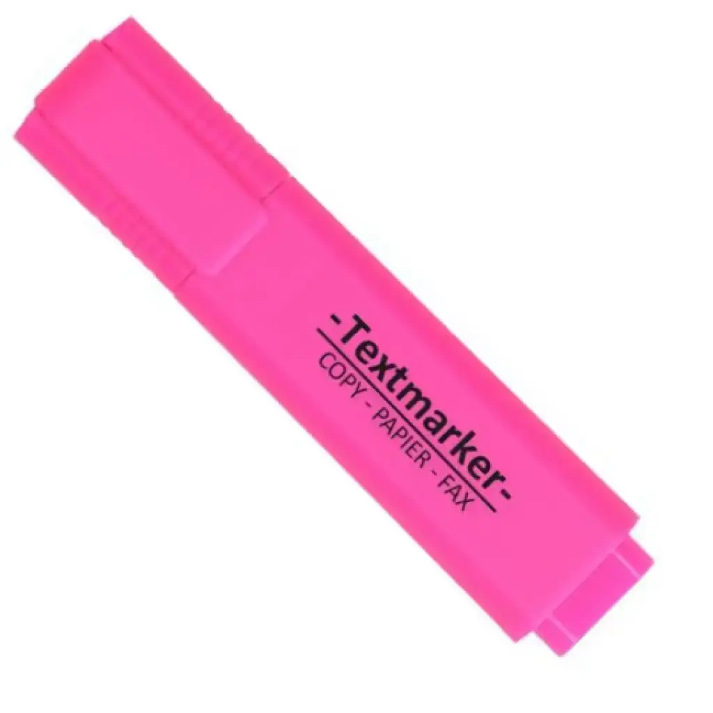 Spirit: Evidenziatore neon rosa con punta tagliata da 1-4 mm