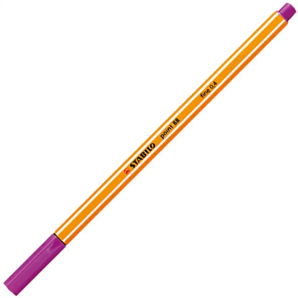 Stabilo: Point 88 penna a punta fine color porpora 0,4 mm