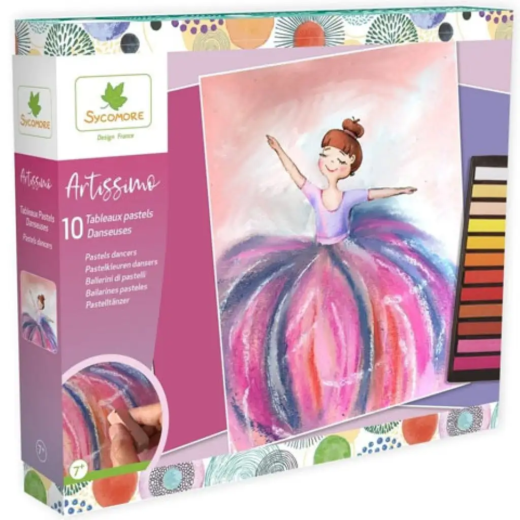 Sycomore Artissimo Danzatori pastello colorare