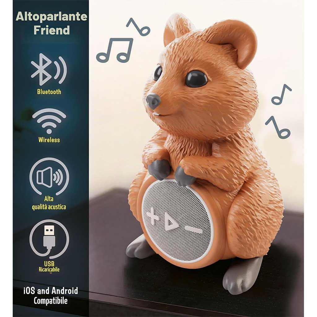 Altoparlante Bluetooth Quokka Giorni di Pioggia - Lisciani immagine 3