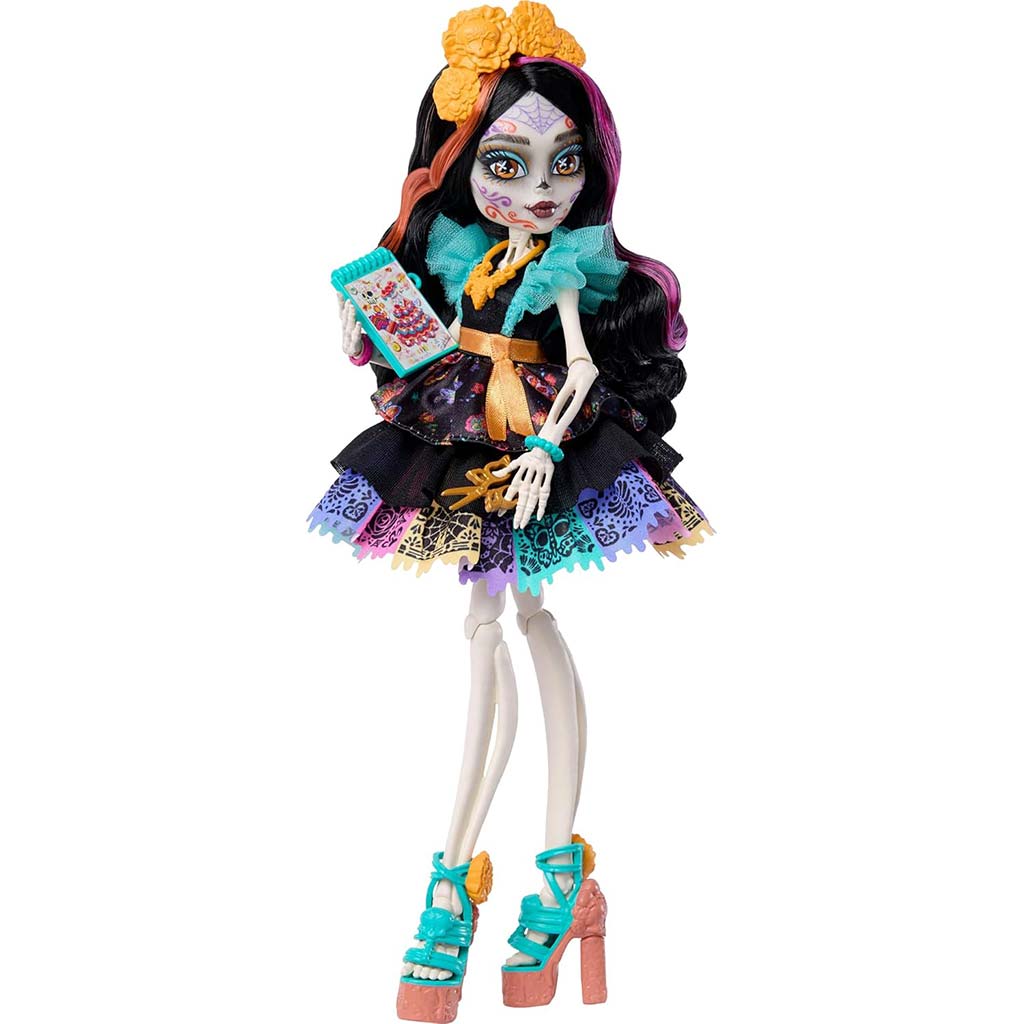 Monster High Skelita Calaveras bambola con accessori - Mattel immagine 3