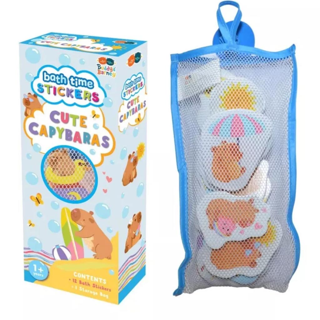 Buddy & Barney Attacca alla piastrella! - Carino capibara immagine 1
