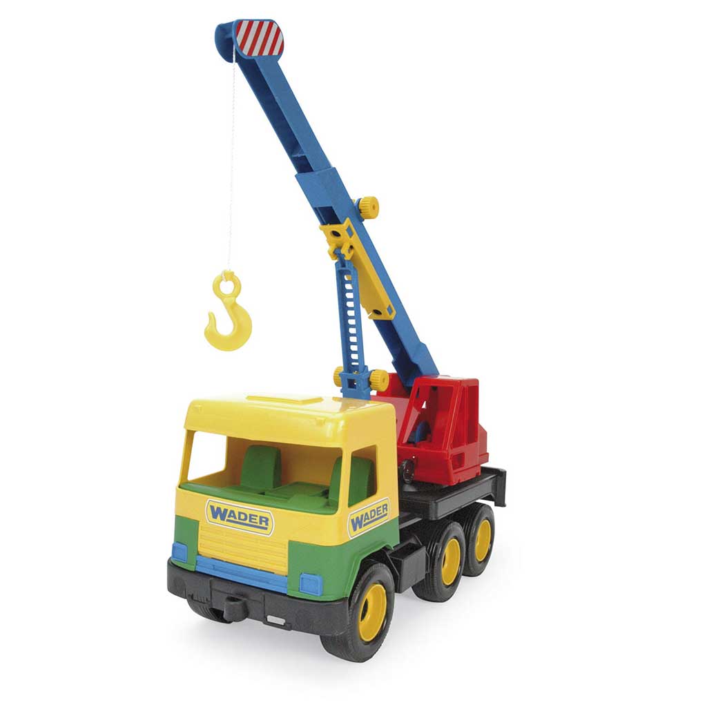 Camion Medio con Gru 38cm - Wader immagine 1
