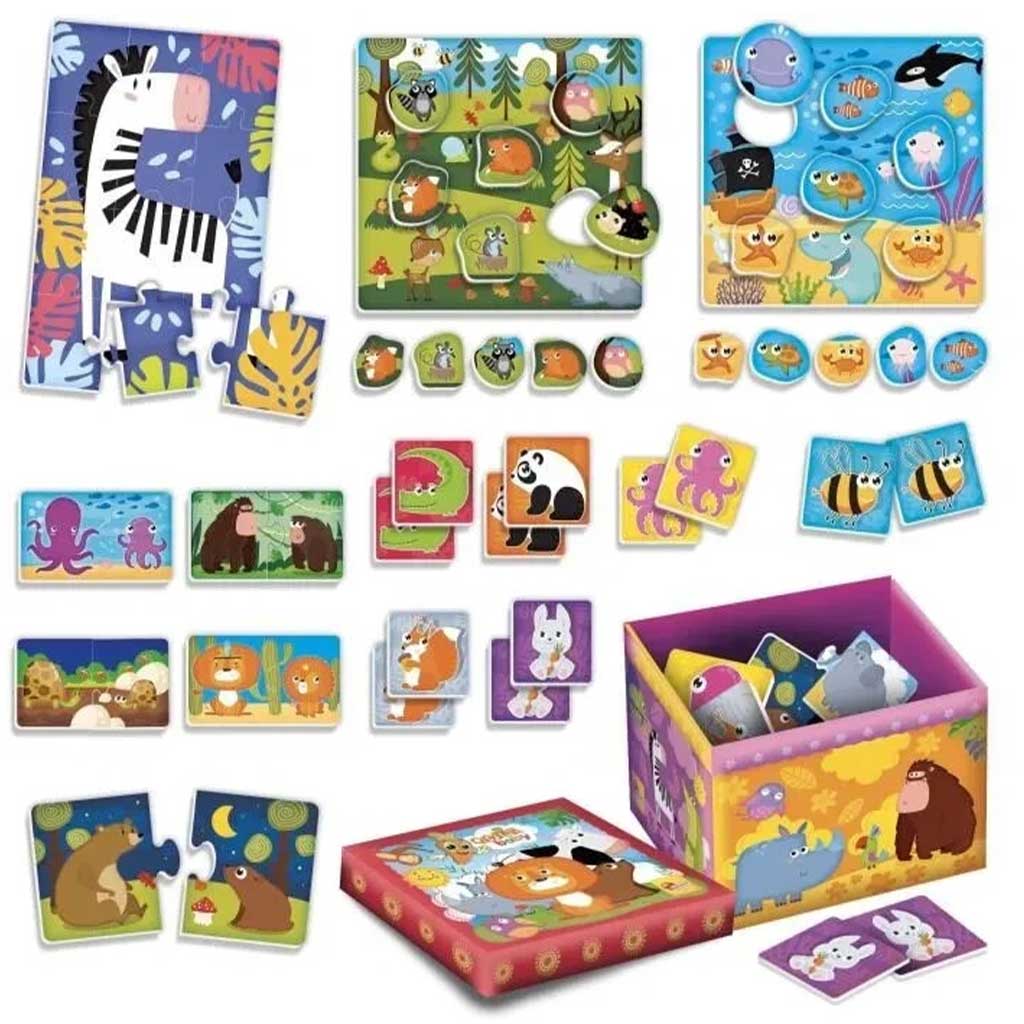 Carotina Baby: Super Box 10 giochi educativi - Lisciani immagine 2