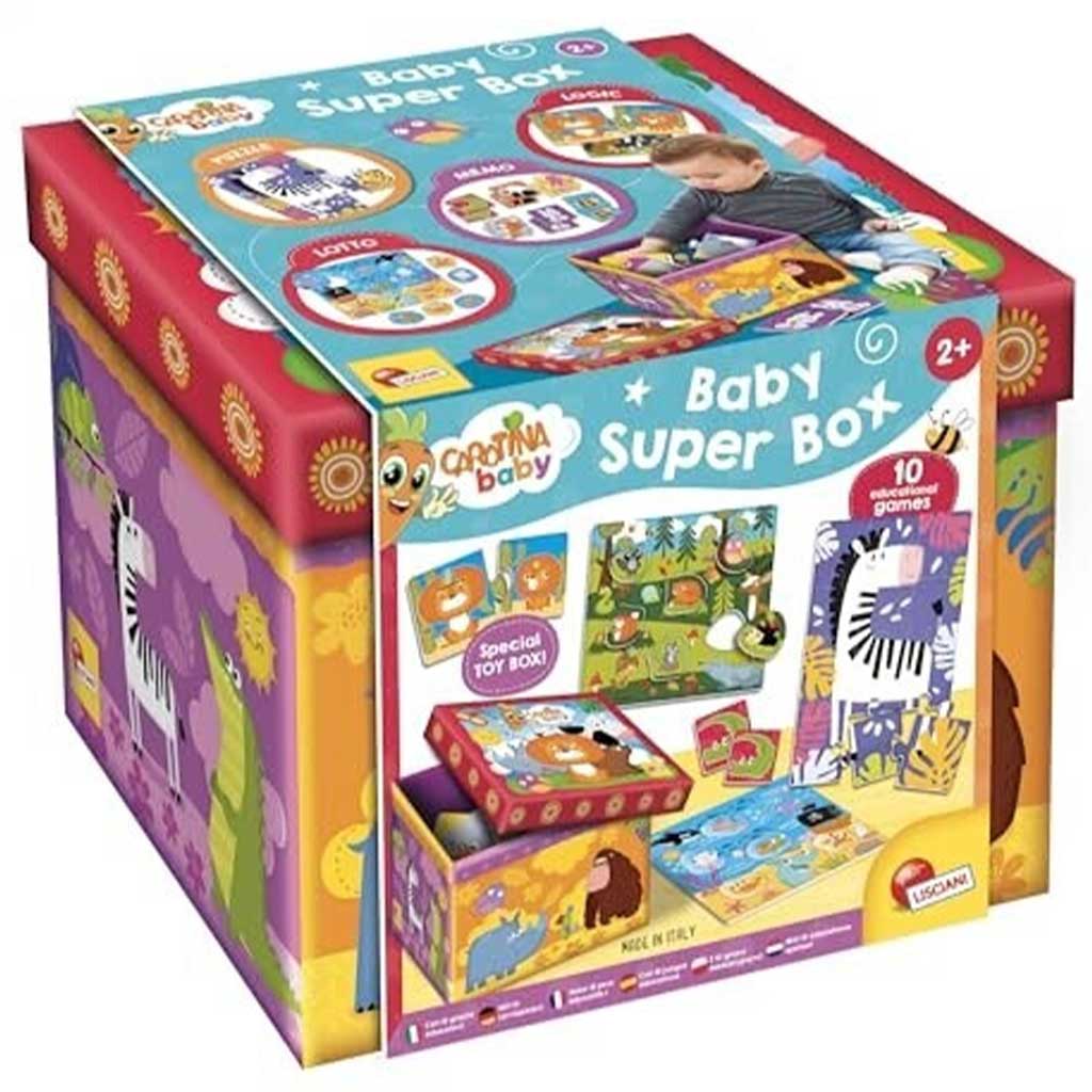 Carotina Baby: Super Box 10 giochi educativi - Lisciani immagine 1