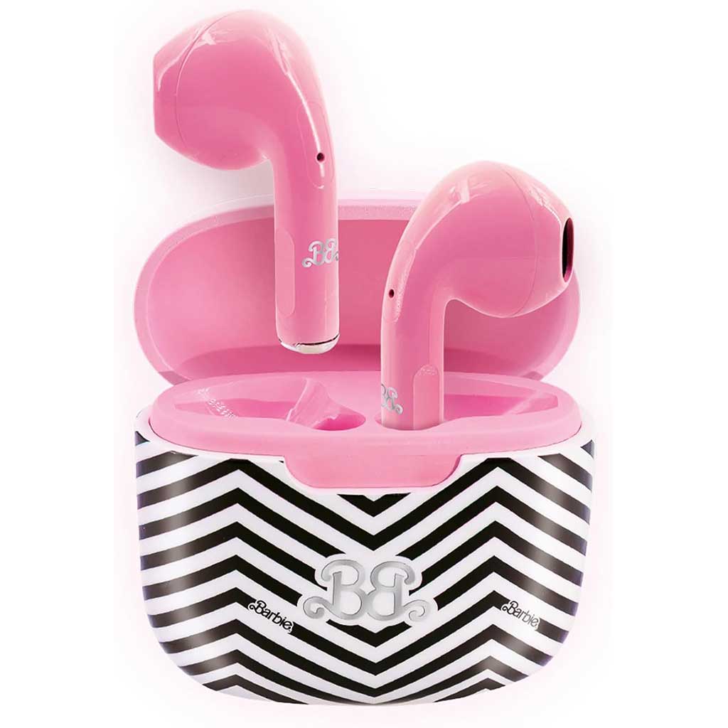 Cuffie Bluetooth rosa senza fili Barbie - Lisciani immagine 2