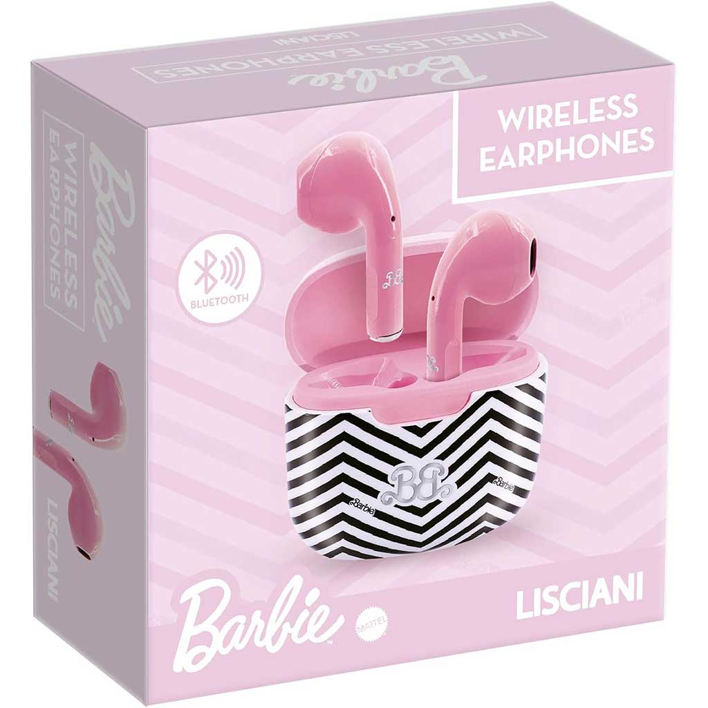 Cuffie Bluetooth rosa senza fili Barbie - Lisciani immagine 1