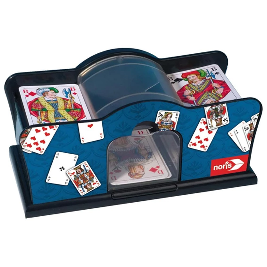 Deluxe Macchina mescolatrice di carte a batteria - Noris immagine 2