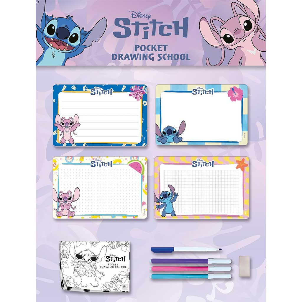 Disney Stitch Piccola Scuola di Disegno - Lisciani immagine 3