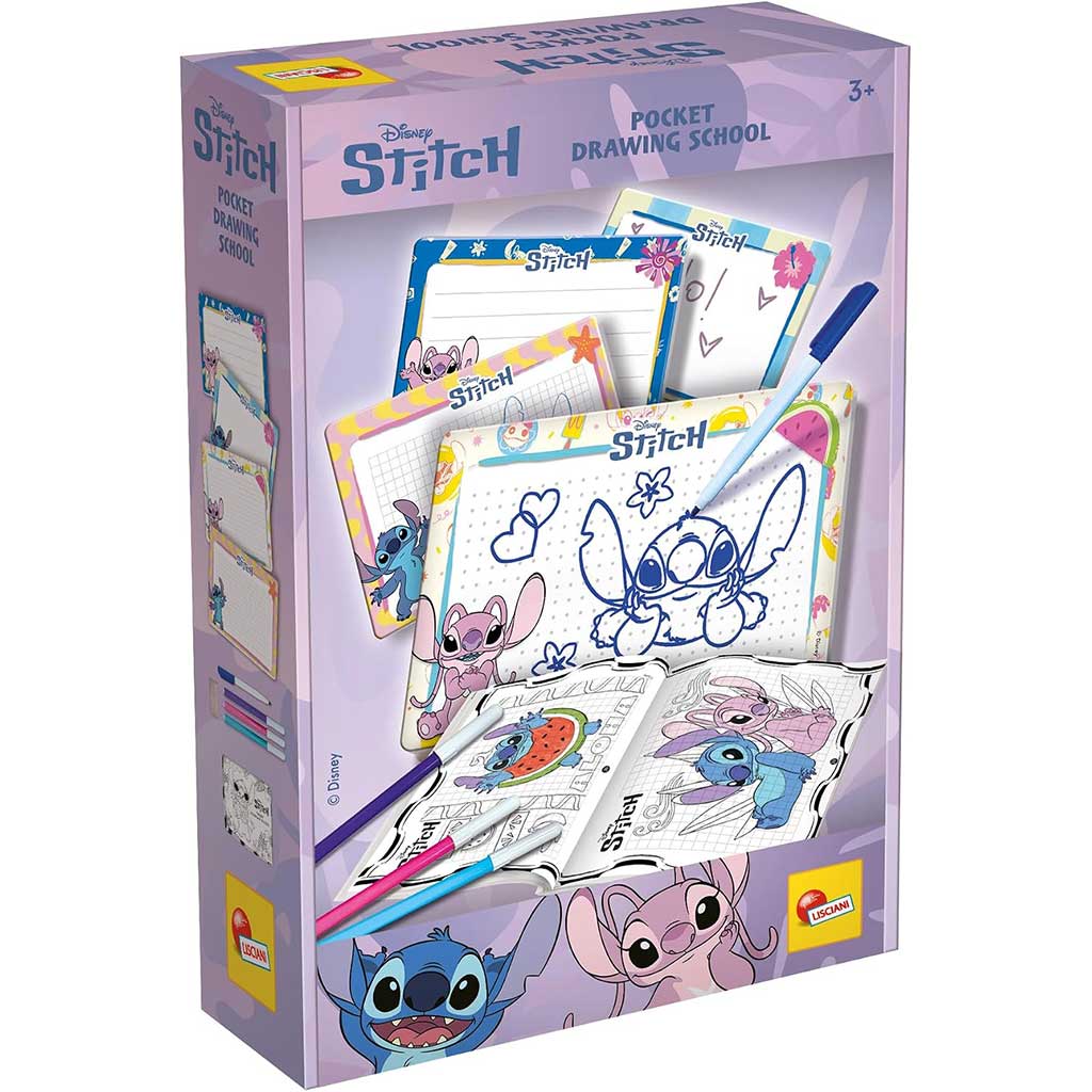 Disney Stitch Piccola Scuola di Disegno - Lisciani immagine 1
