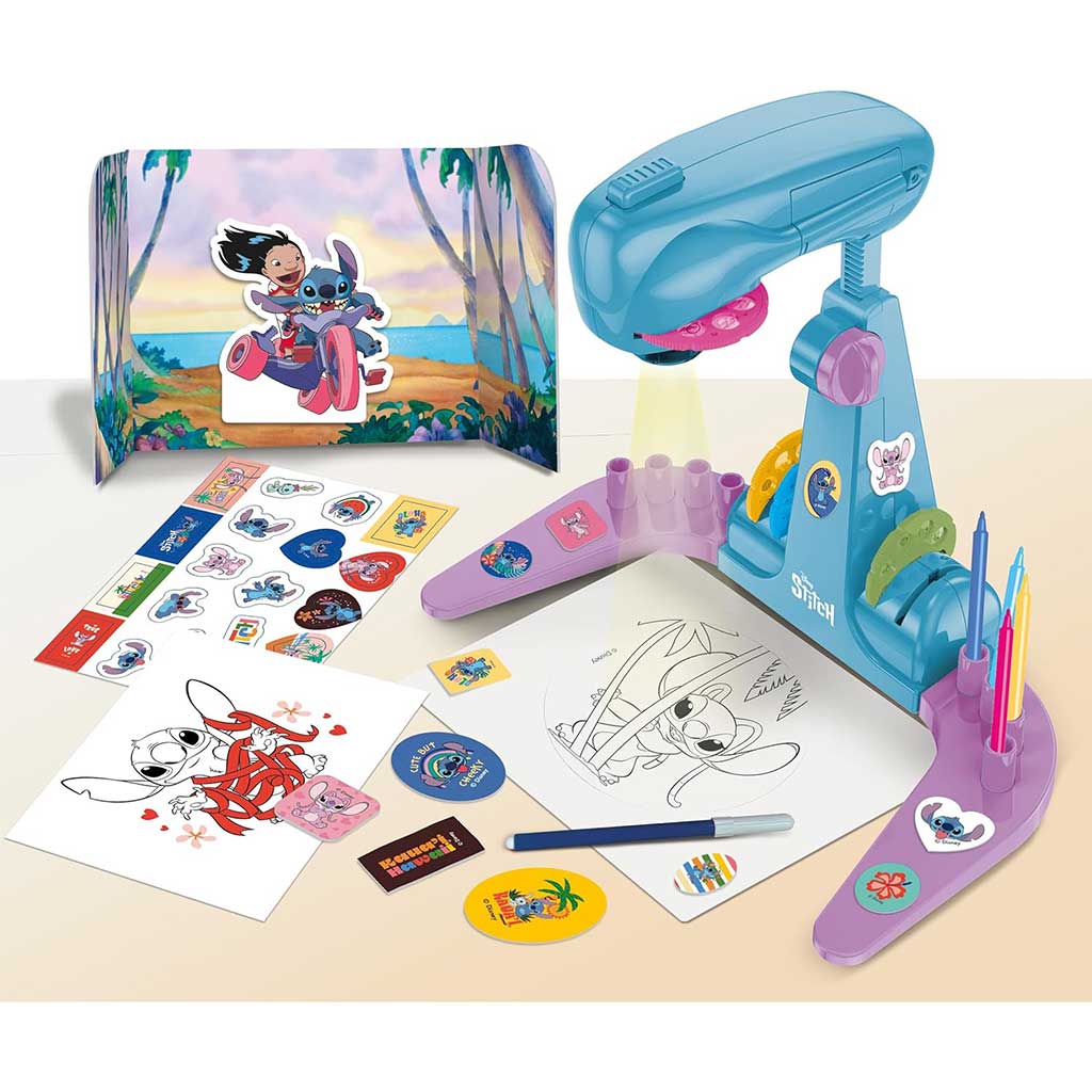 Disney Stitch Set di colorazione proiettore - Lisciani immagine 2