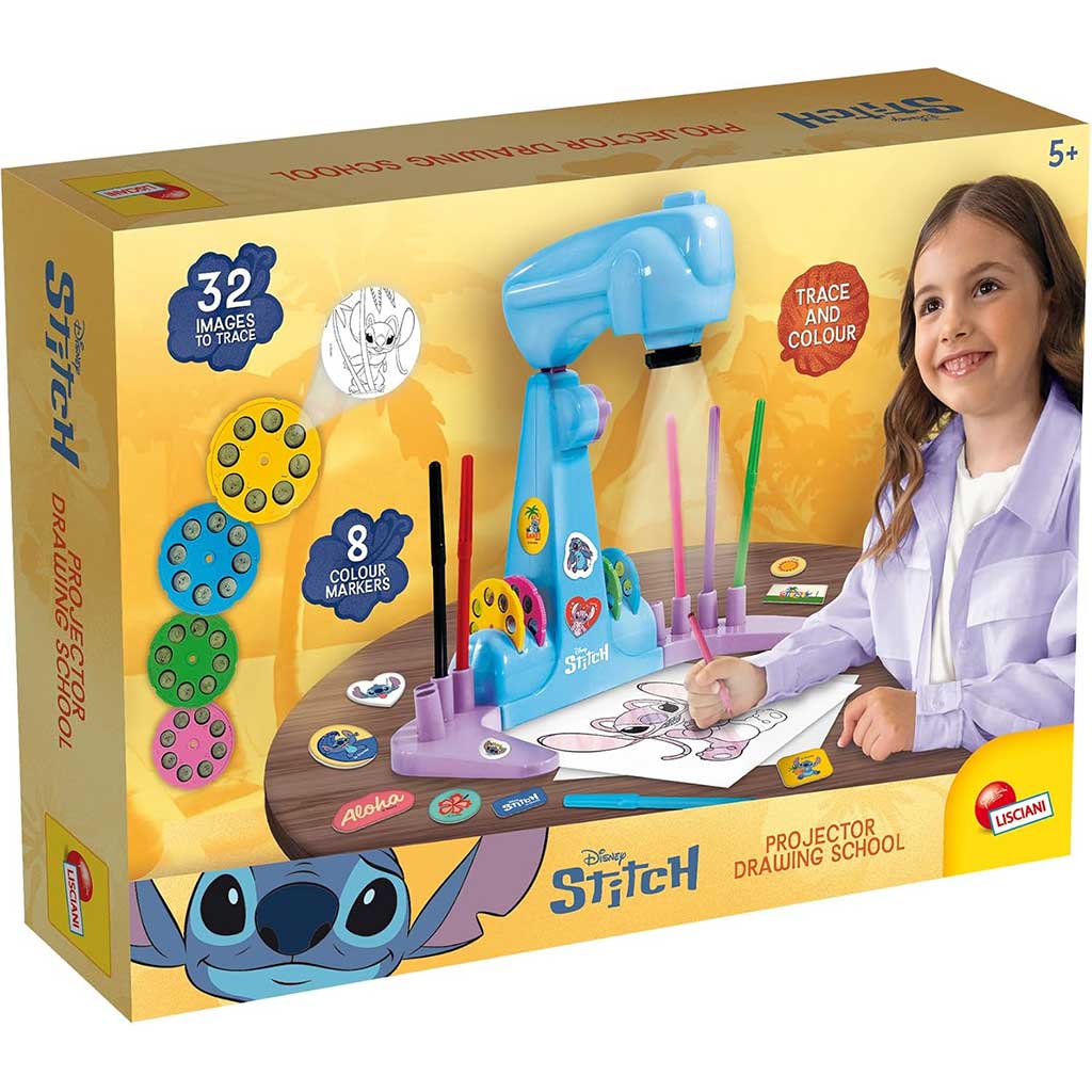 Disney Stitch Set di colorazione proiettore - Lisciani immagine 1