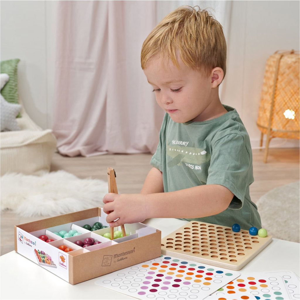 Eichhorn: Gioco educativo con palline Montessori a clip immagine 4
