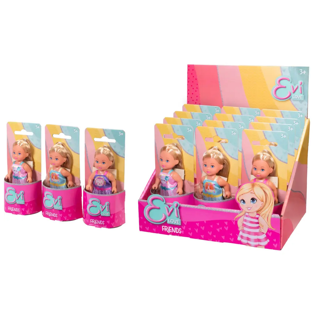 Evi Love: Amici Evi bionda bambola in diverse varianti 12 cm - Simba Toys immagine 1