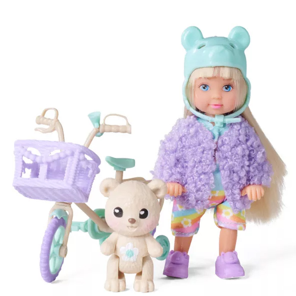 Evi Love: Teddy Bike – Set di giochi per ciclisti - Simba Toys immagine 2