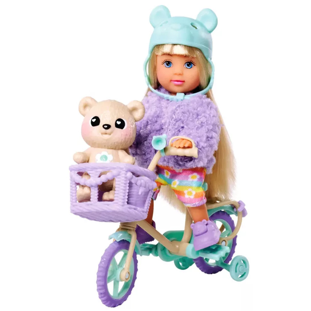 Evi Love: Teddy Bike – Set di giochi per ciclisti - Simba Toys immagine 3