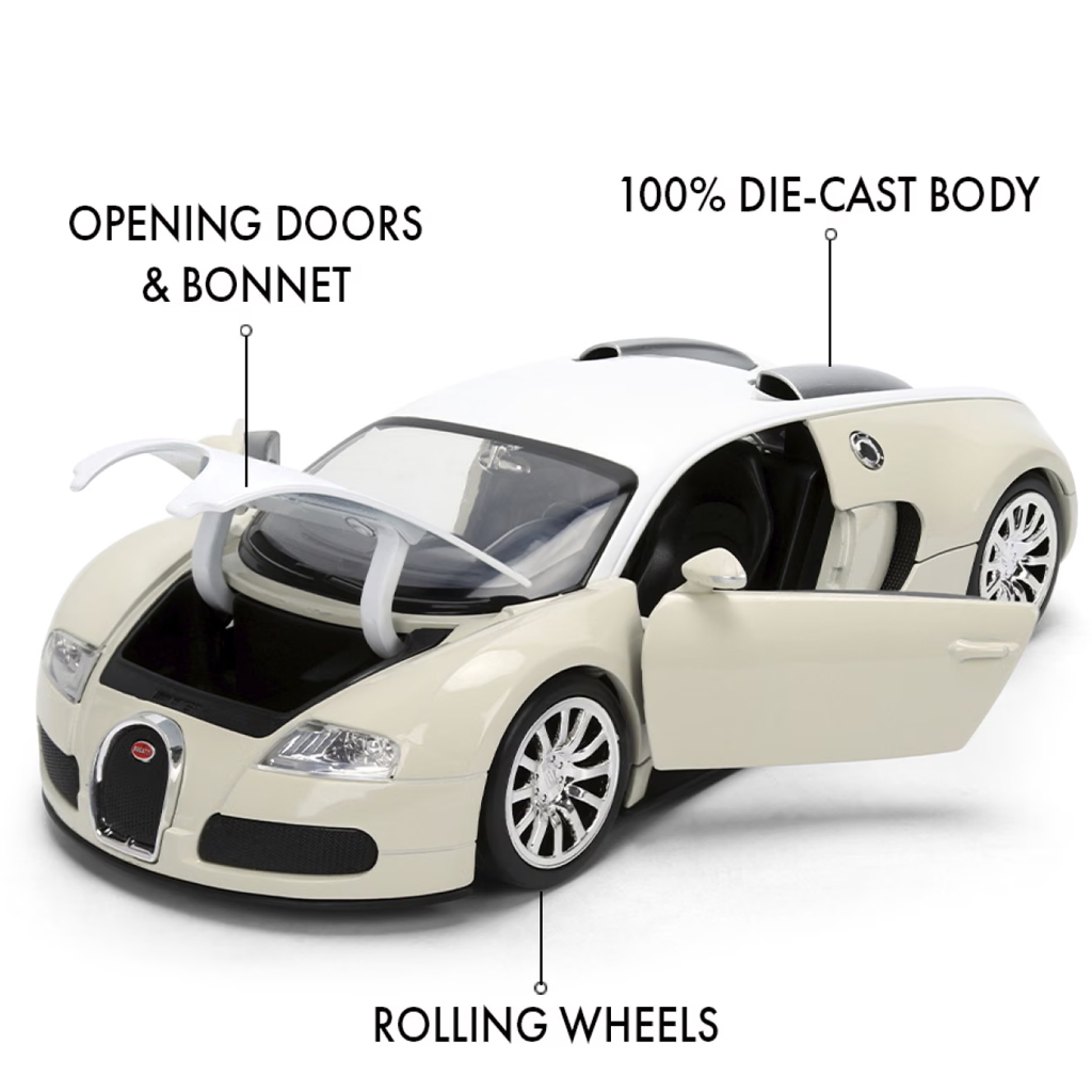 Fast & Furious: modello auto in metallo 1/24 Bugatti Veyron 2011 - Jada Toys immagine 3