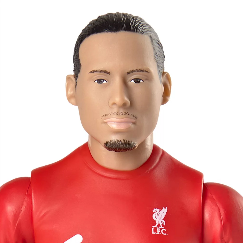 Figura d'azione calciatore, 20 cm - Liverpool, Van Dijk con maglia numero 4 immagine 4