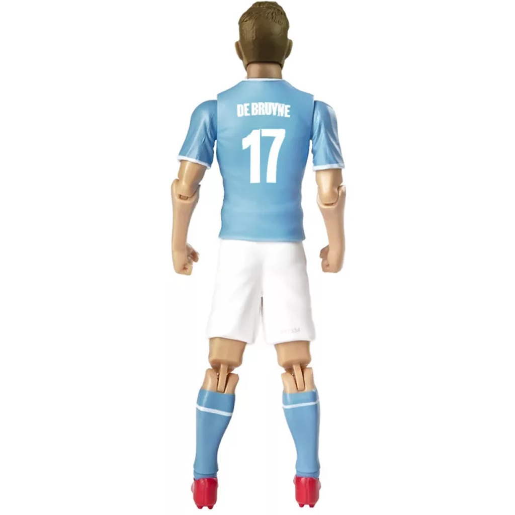 Giocatore d'azione, 20 cm - Manchester City, con maglia numero 17 di De Bruyne immagine 2