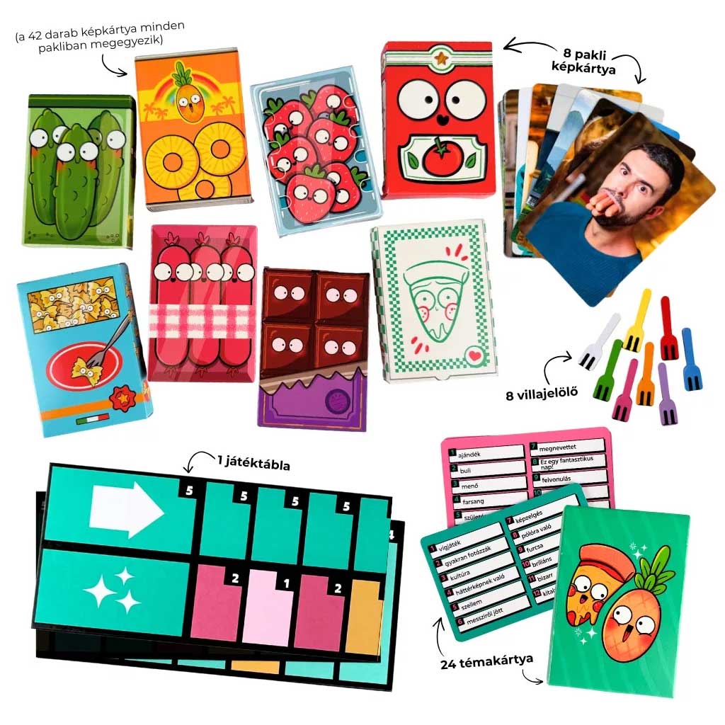 Gioco da tavolo Matchy Matchy - Gioco di carte di associazione immagine 3