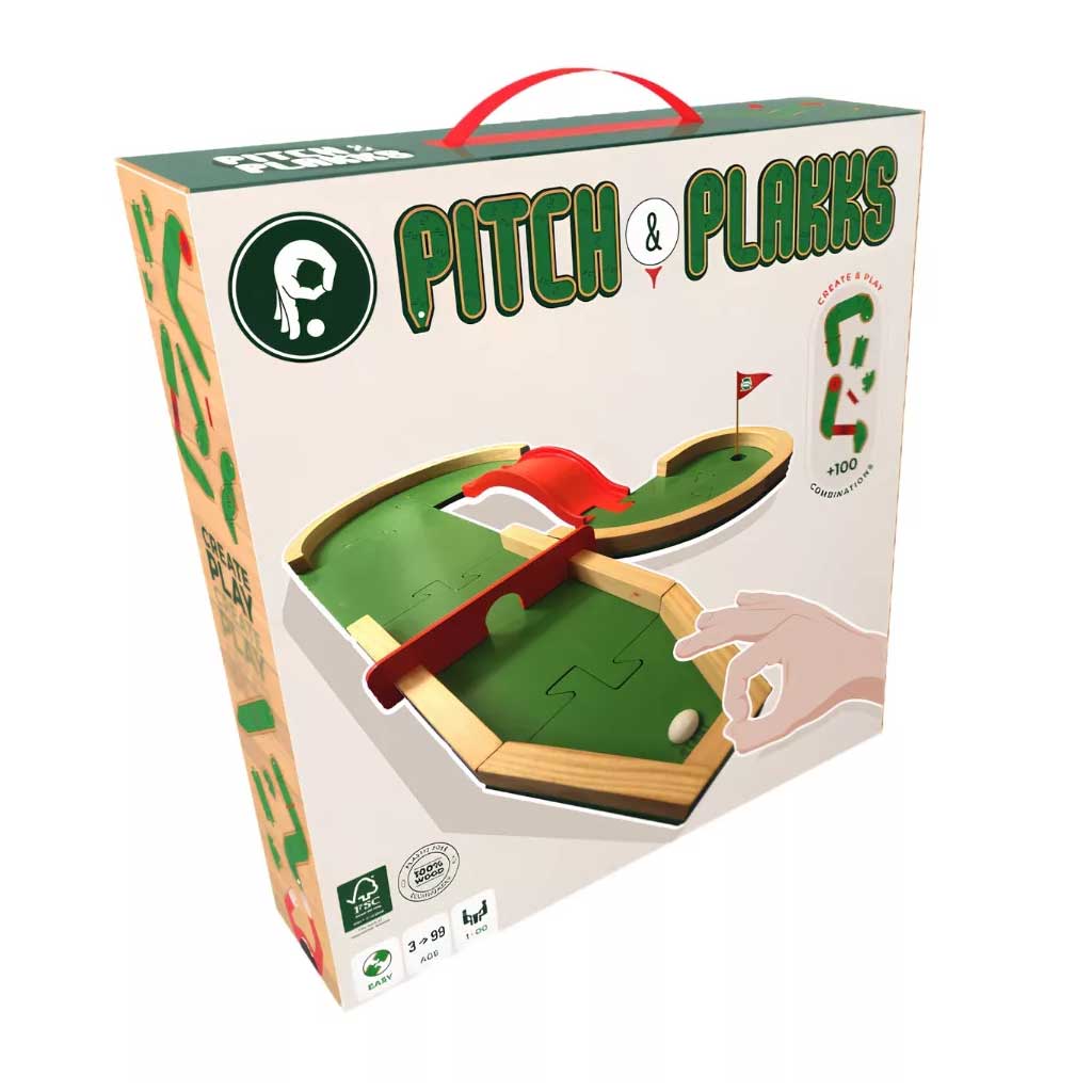 Gioco da tavolo Pitch & Plakks Golf immagine 1
