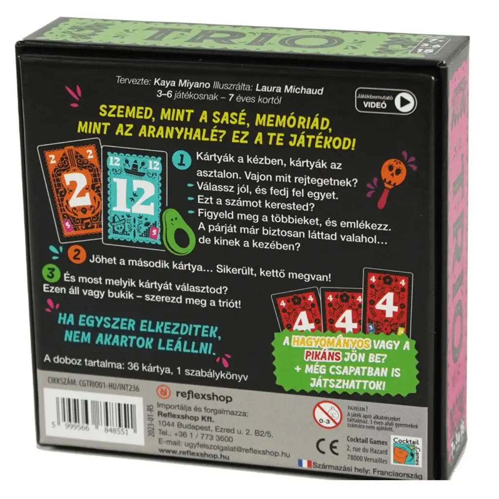 Gioco da tavolo Trio immagine 2