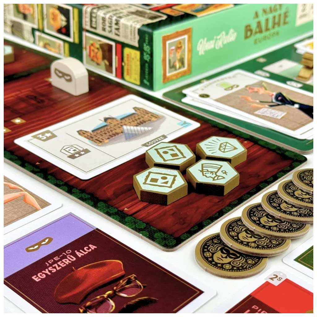 Il grande colpo: Gioco da tavolo Europa immagine 5