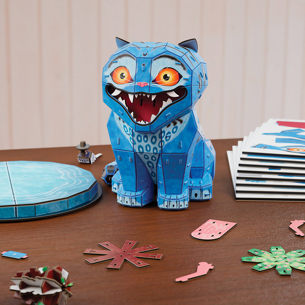 K-Pop Cacciatori di Demoni – Derpy tigre e Sussie uccello puzzle 4D - Spin Master immagine 2