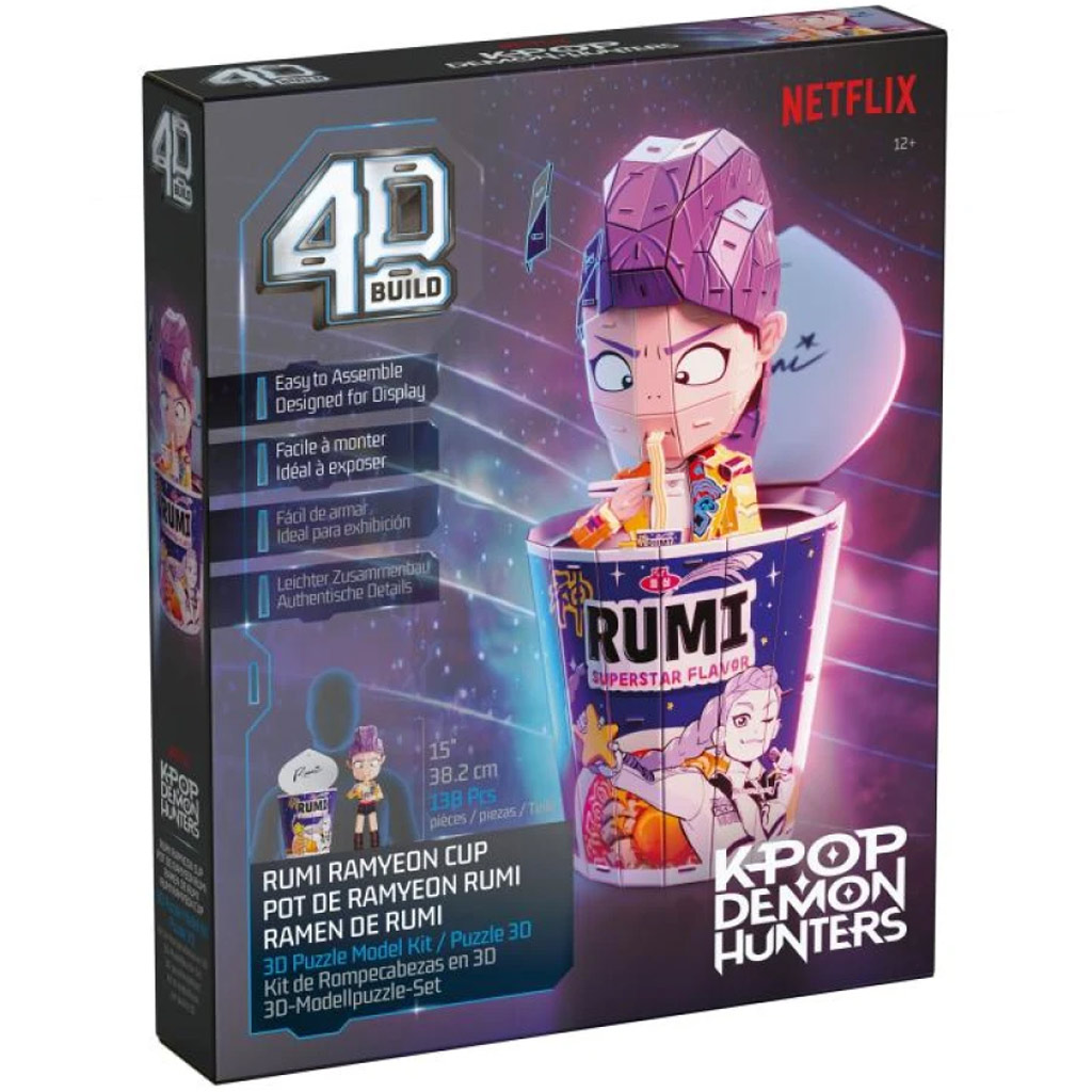 K-Pop Cacciatori di Demoni – Rumi ciotola ramen puzzle 4D - Spin Master immagine 6