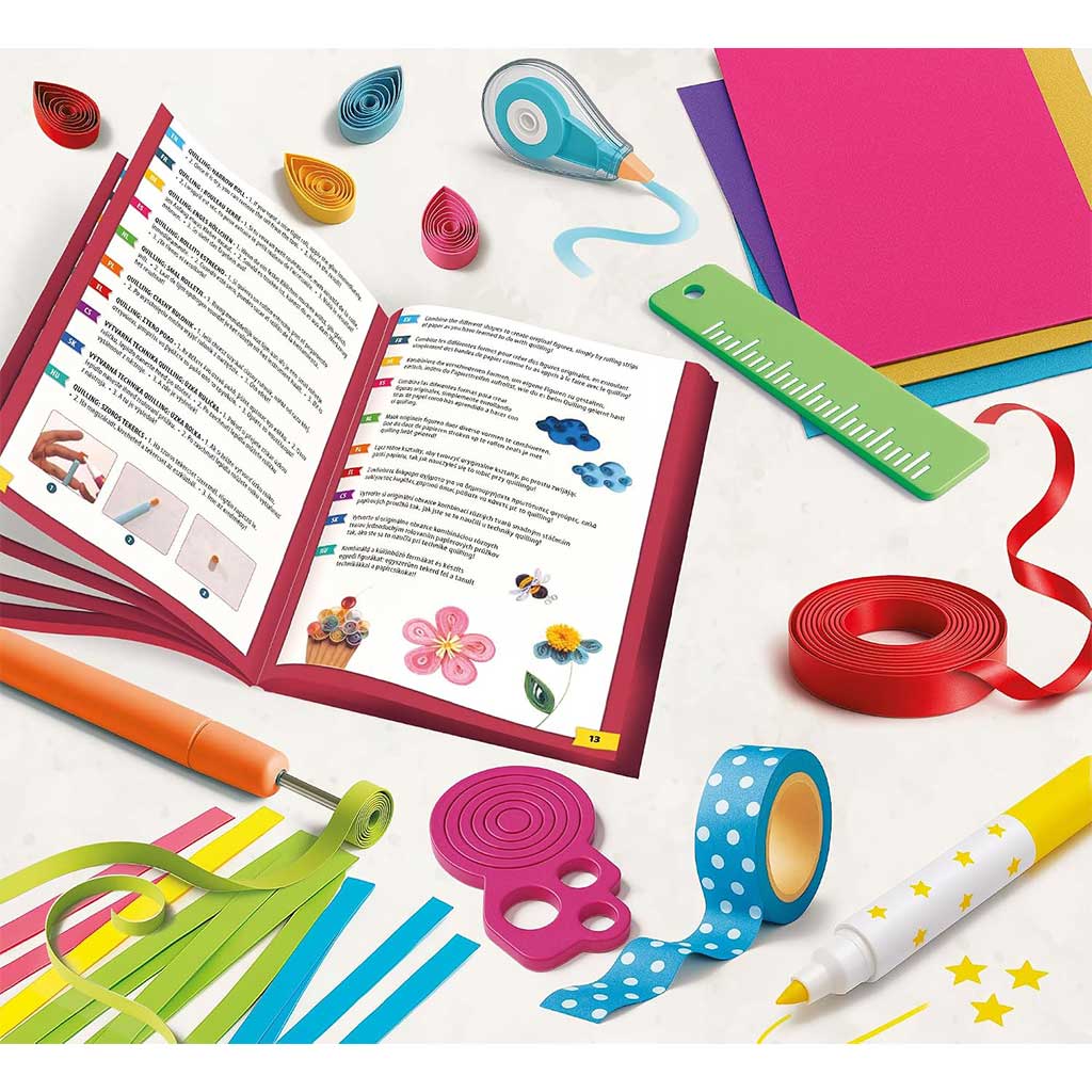 Kids Art: Set creativo di opere d'arte in carta colorata - Lisciani immagine 2