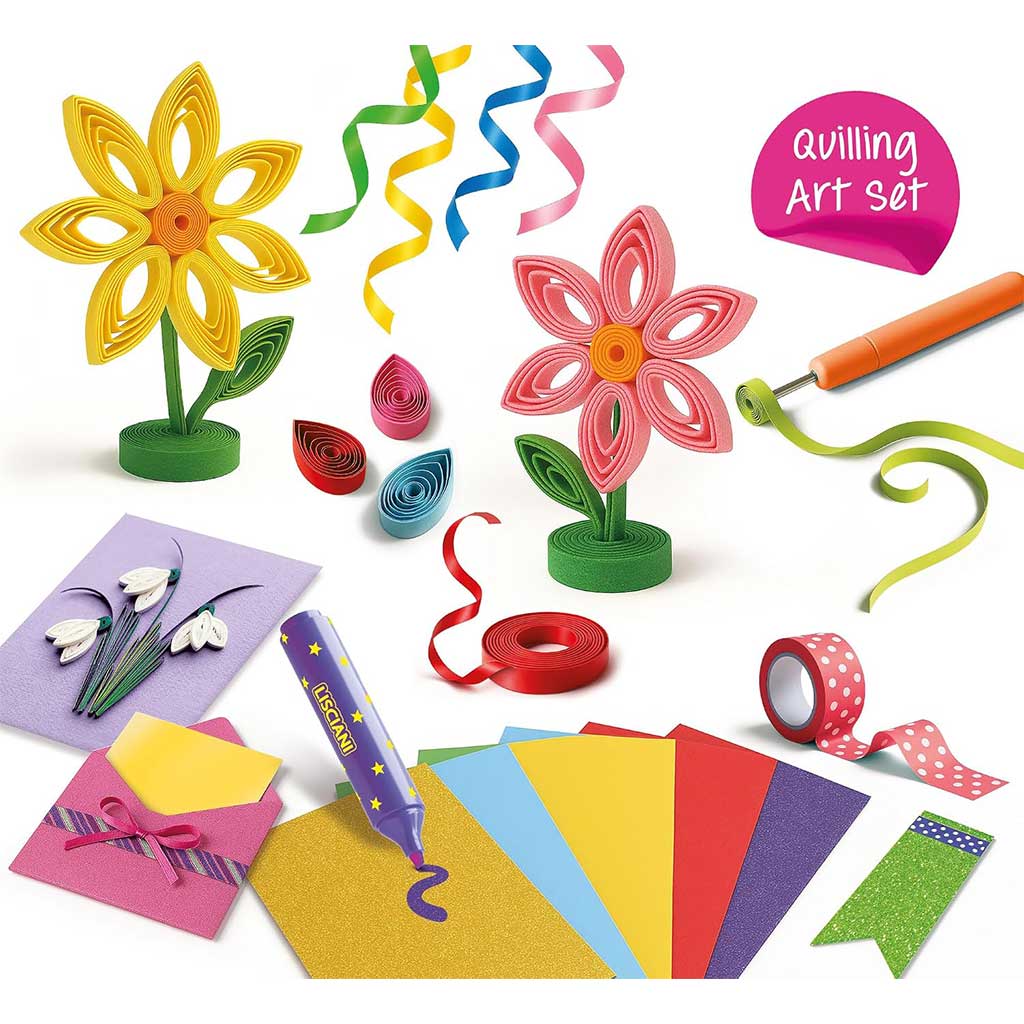 Kids Art: Set creativo di opere d'arte in carta colorata - Lisciani immagine 3