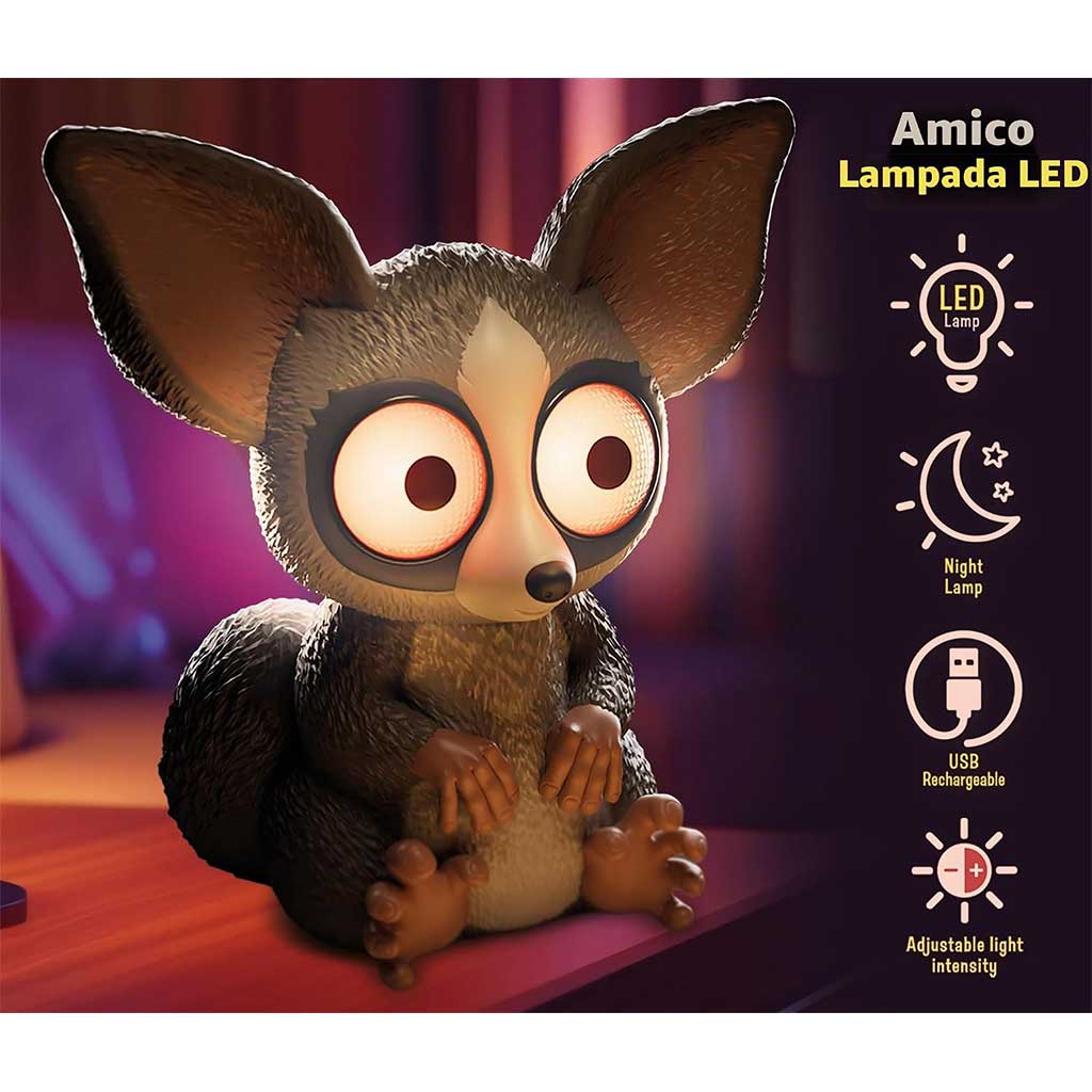 Lampada notturna LED Bush Baby dei Giorni di Pioggia - Lisciani immagine 3