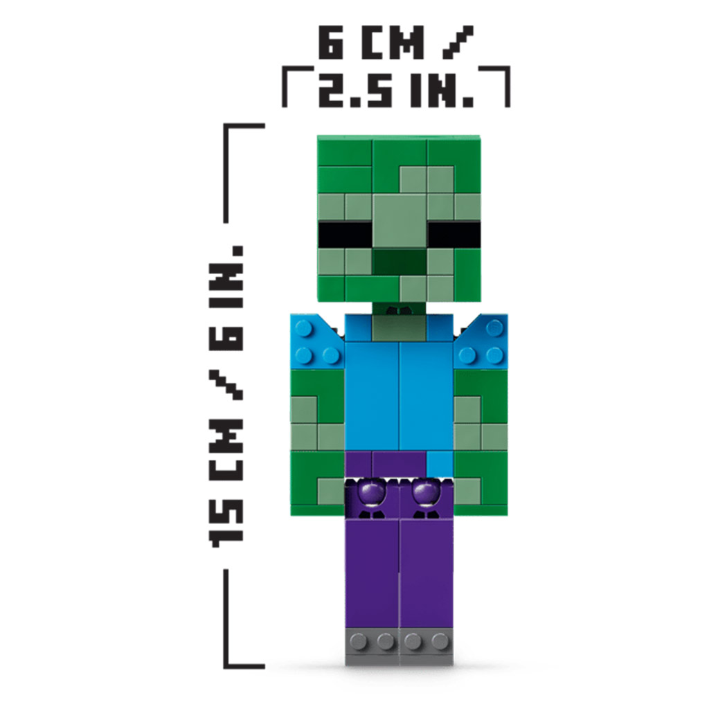 LEGO® Minecraft: Polli Zombi (21582) immagine 5