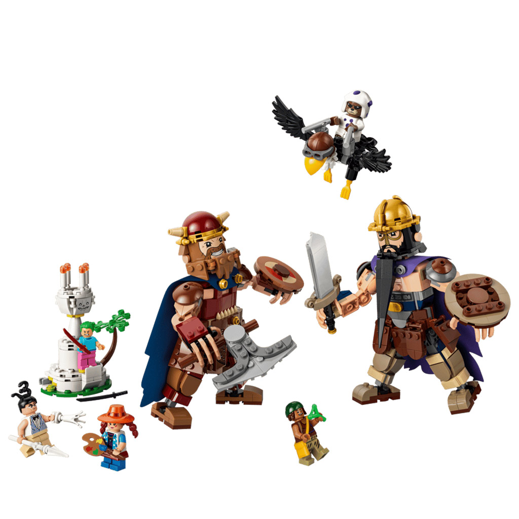LEGO® One Piece: Dorry vs. Brogy – I giganti del piccolo giardino (75644) immagine 2