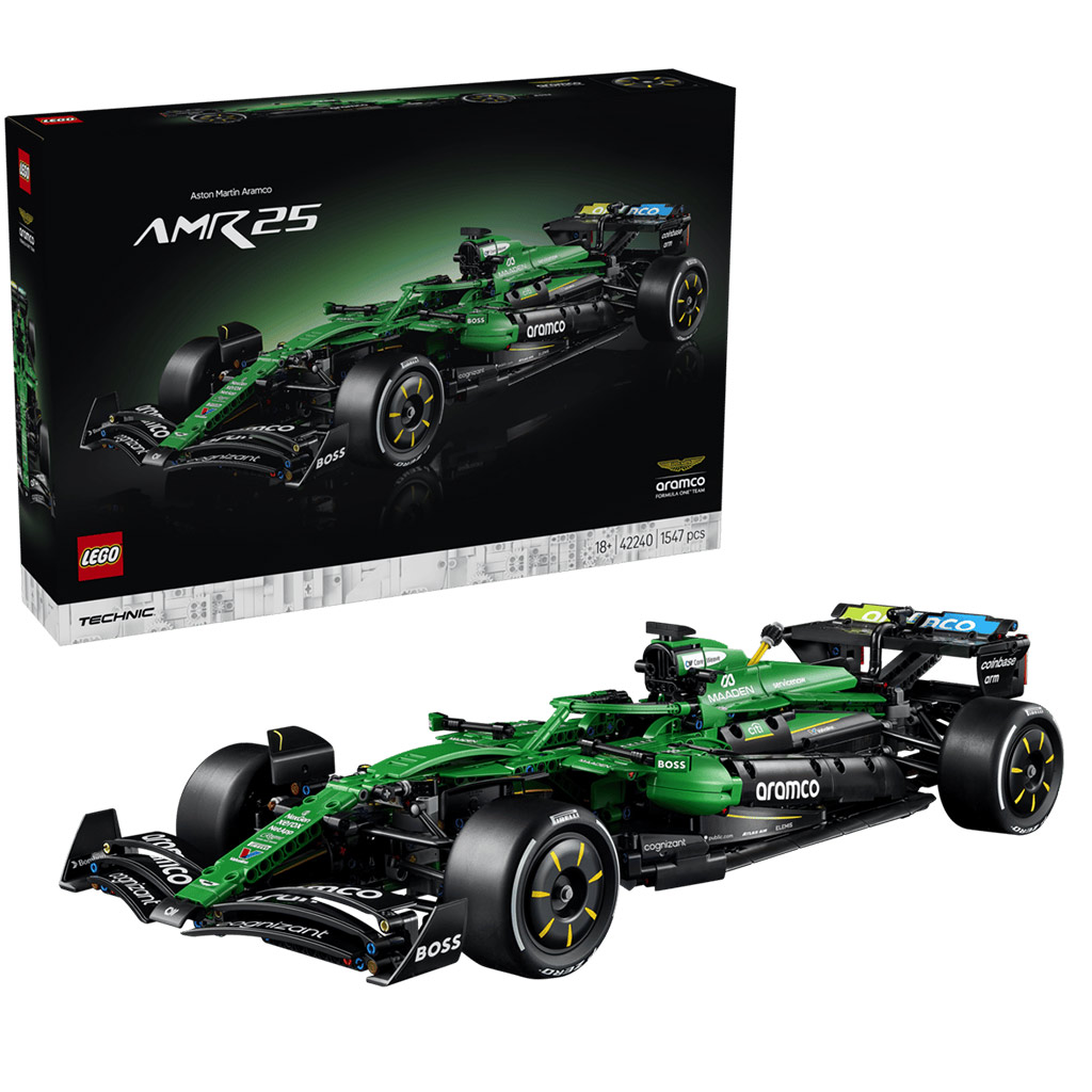 LEGO® Technic: Aston Martin Aramco AMR25 auto F1® (42240) immagine 1