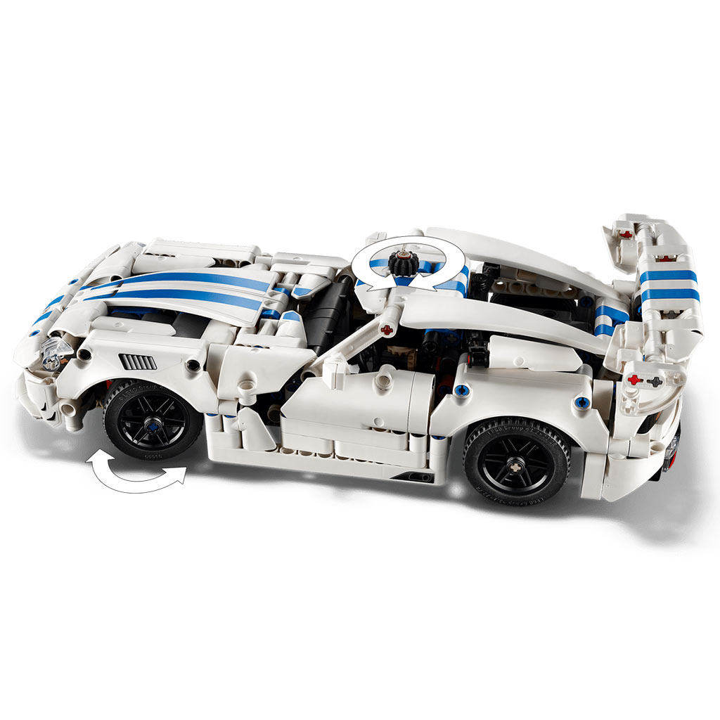LEGO® Technic: Dodge Viper GTS-R auto sportiva (42234) immagine 6