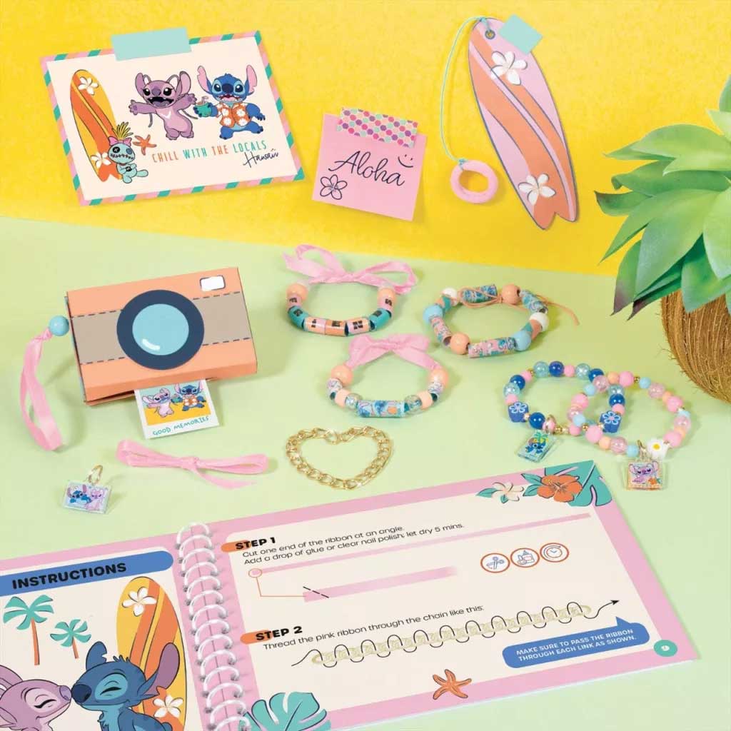 Make It Real: Set di attività e creazione di braccialetti Stitch immagine 4