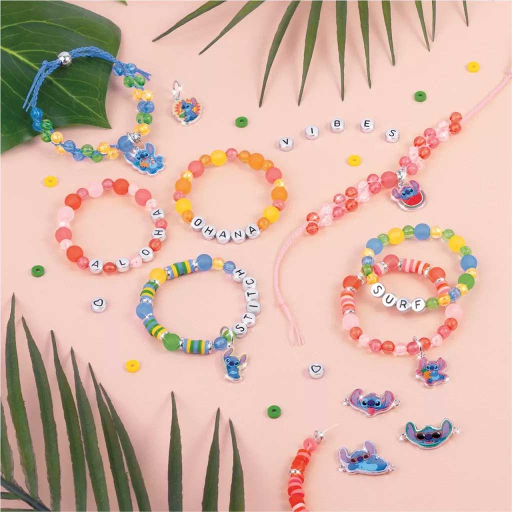 Make it Real: Stitch set per la creazione di braccialetti con libro di fiabe immagine 4