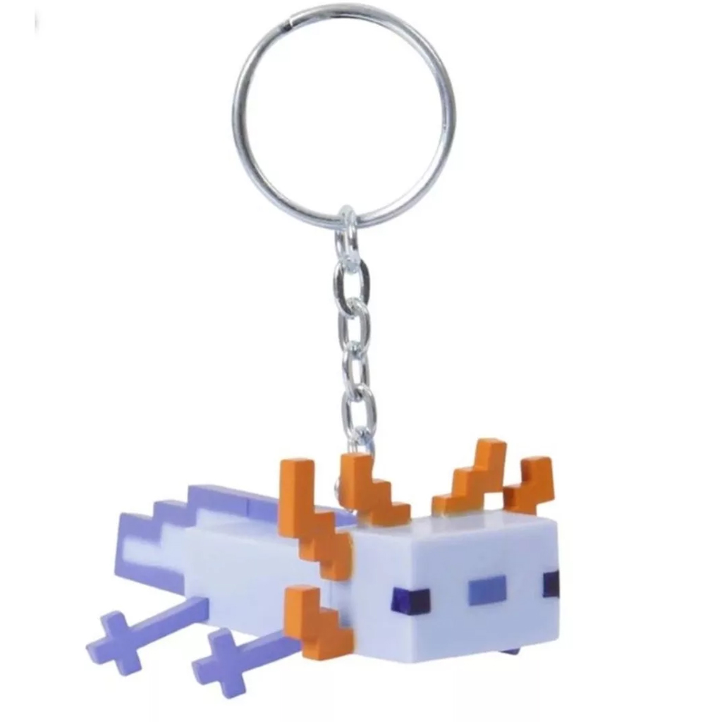 Minecraft figura sorpresa portachiavi, 13 cm, 2. serie - 1 pz immagine 3