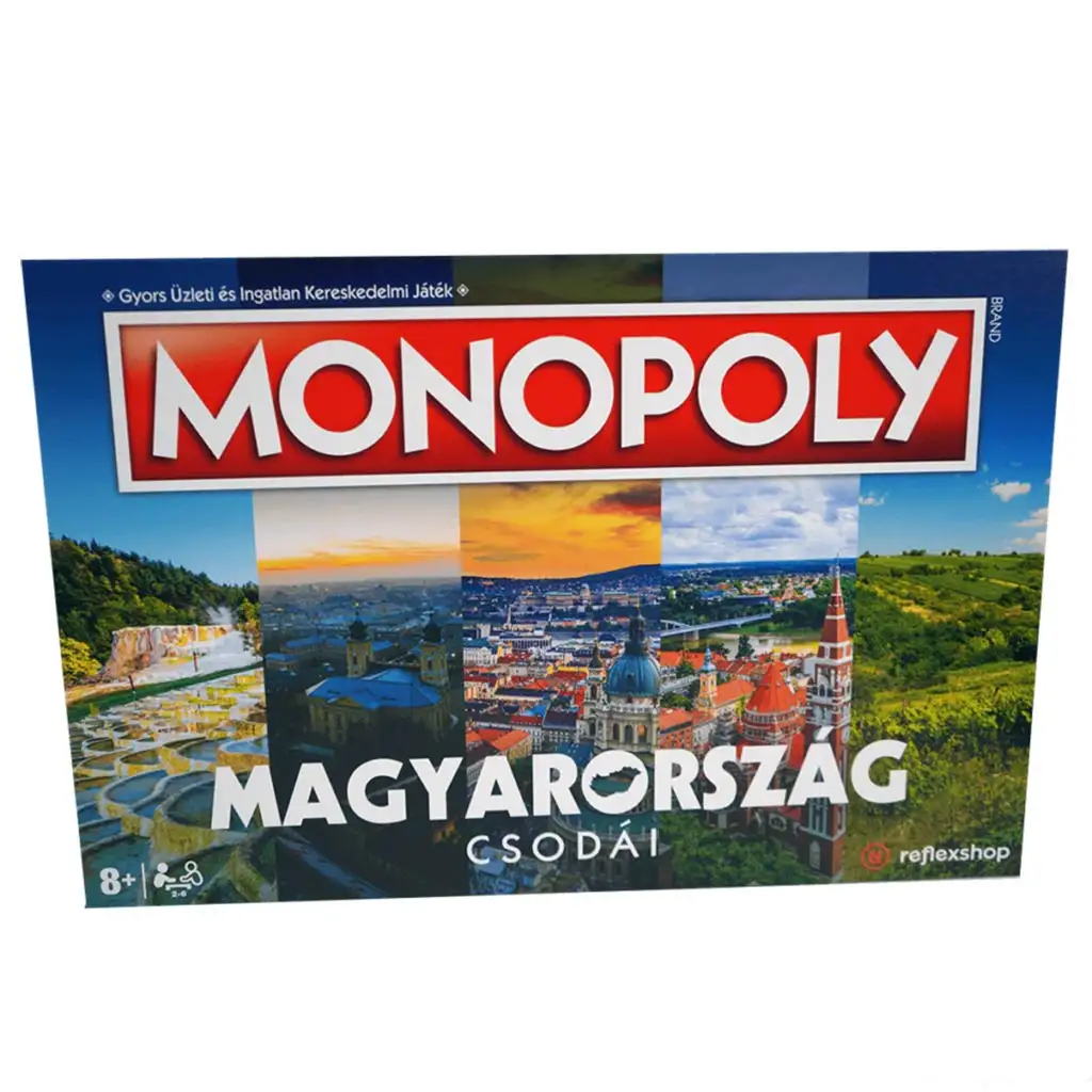 Monopoly Meraviglie dell'Ungheria gioco da tavolo immagine 1