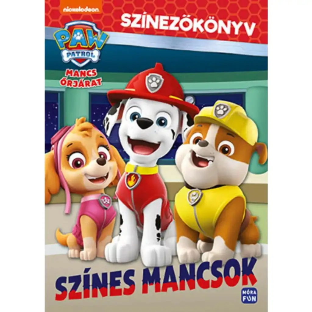 Móra: Paw Patrol - Zampe colorate Libro da colorare