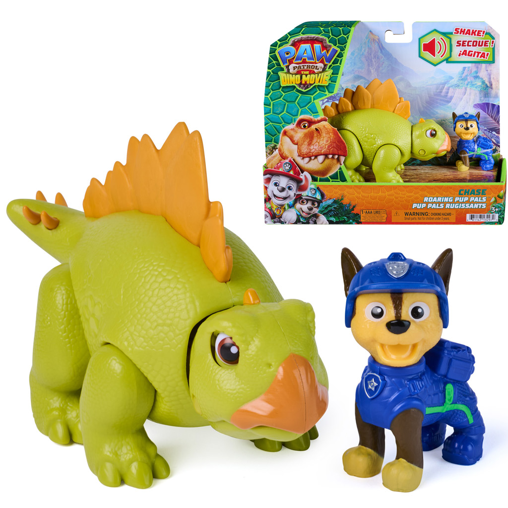 Paw Patrol Il Film dei Dinosauri: Chase con figurina - Spin Master immagine 1
