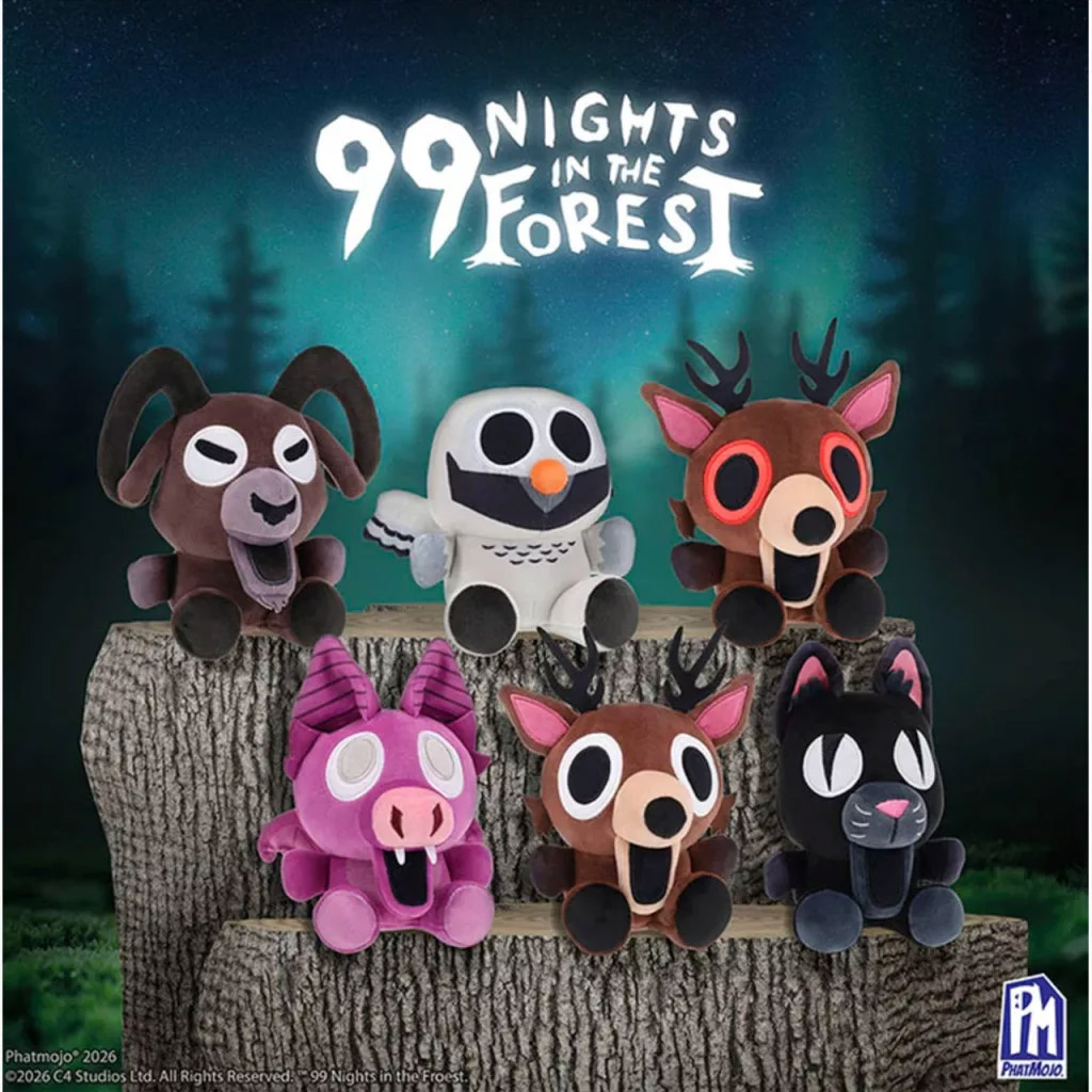 Phatmojo 99 Nights is the Forest peluche sorpresa con codice DLC immagine 3